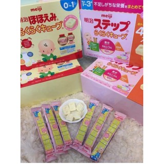 Sữa Meji Thanh Số 0 Và Số 9 Nội Địa Nhật Bản 24 Thanh
