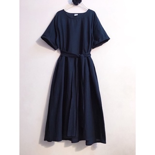 Đầm midi xoè cột dây hàn quốc