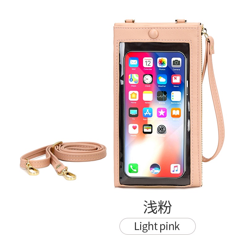 Túi Da Đeo Chéo Mini Đựng Điện Thoại Thời Trang Cho Nữ