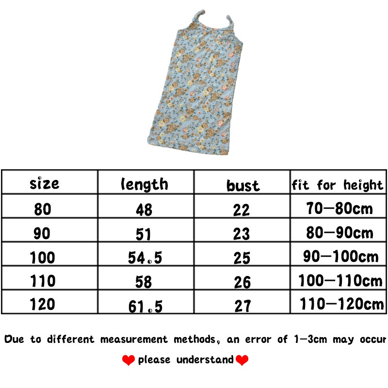 Đầm Hoa Hai Dây Dáng Ôm Thời Trang Mùa Hè Hàn Quốc Cho Bé