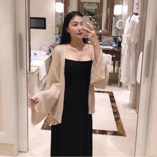 Áo cadigan len mỏng đa năng