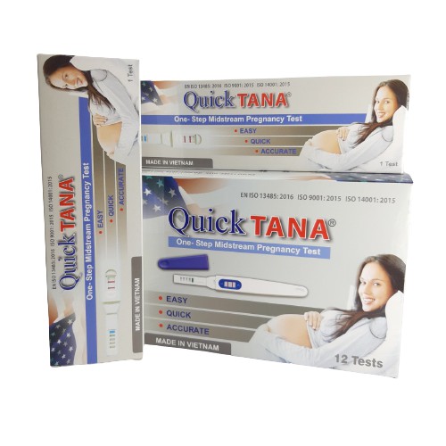 Bút thử thai Quicktana hàng chuẩn công ty đơn giản chính xác