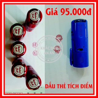 Dấu thẻ tích điểm chuyên dụng , đóng lên card cán mờ