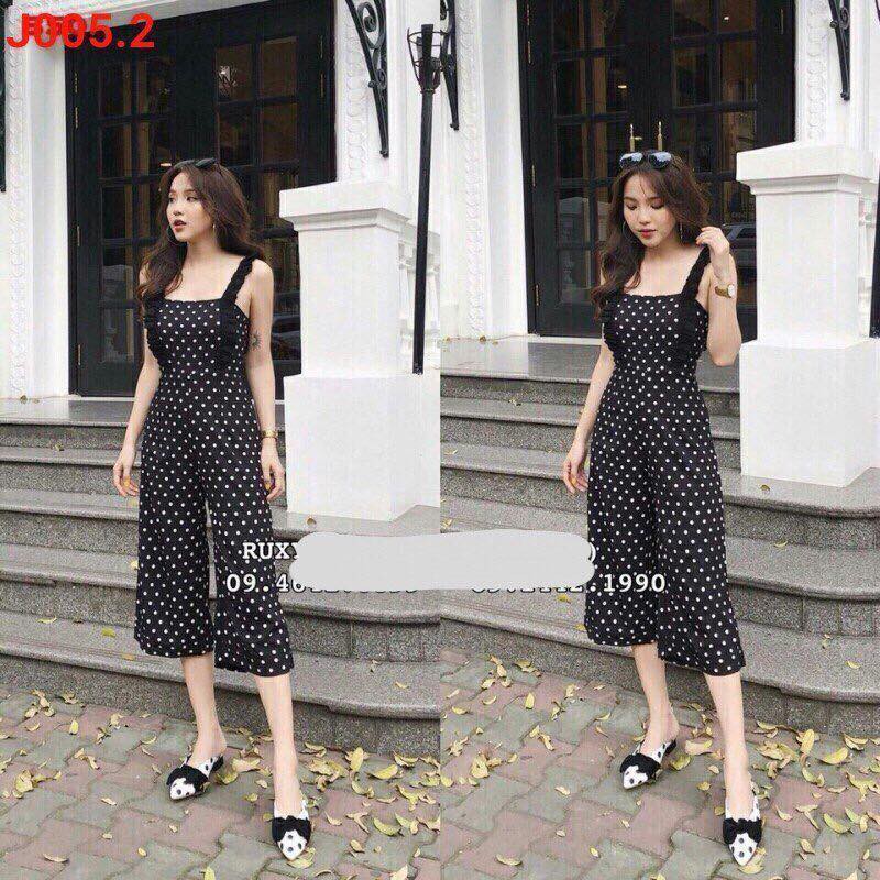Jumpsuit chấm bi Dài cực xinh / Có 2 màu