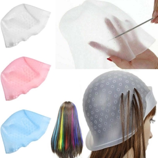1 Mũ Silicone Nhuộm Tóc Highlight & Móc Đồ Ăn