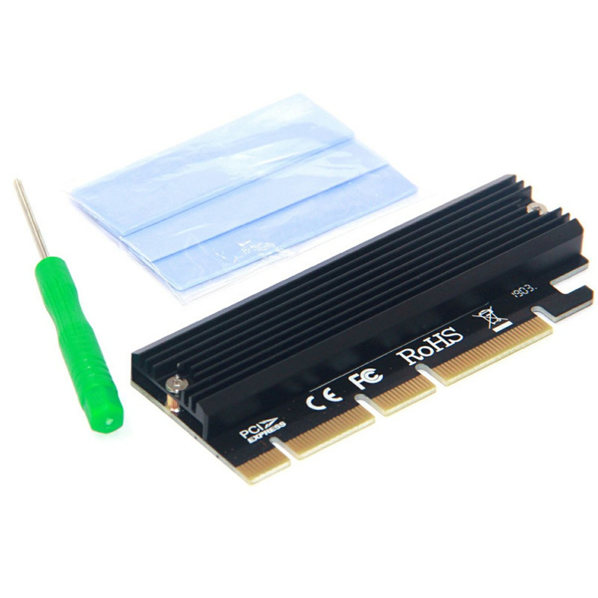 Mạch Chuyển Đổi Từ Pci-E 3.0 16x M.2 Có Đèn Led | BigBuy360 - bigbuy360.vn