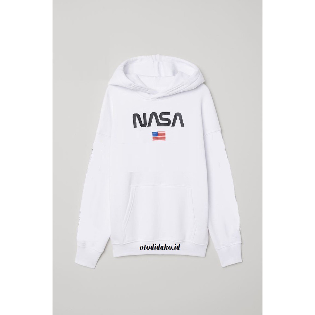 Áo Hoodie In Hình Cờ Mỹ Nasa 24 Màu Size M-Xxl Phong Cách Hàn Quốc Cho Nam Nữ