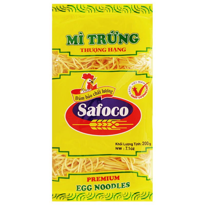 Mì trứng thượng hạng Safoco gói 400g