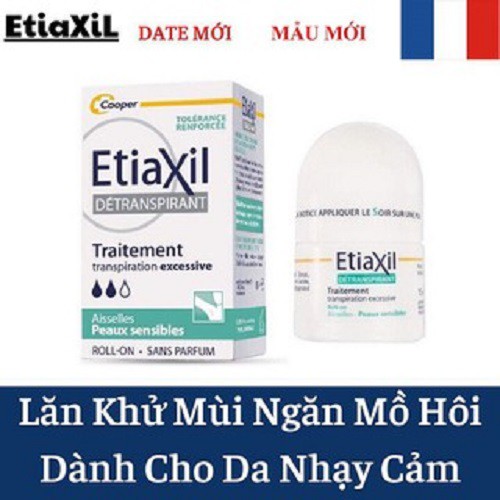 [ NHẬP KHẨU PHÁP – CÓ TEM ] Chính hãng lăn khử mùi Etiaxil pháp -  lăn nách Etiaxil khử mùi hôi nam nữ đủ màu 15ml