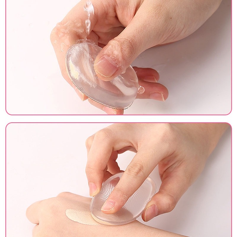 Mút silicone HLLR dùng tán kem nền trang điểm