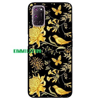 Ốp lưng dành cho Oppo A52 - Oppo A72 - Oppo A92 mẫu Chim Mẫu Đơn Vàng