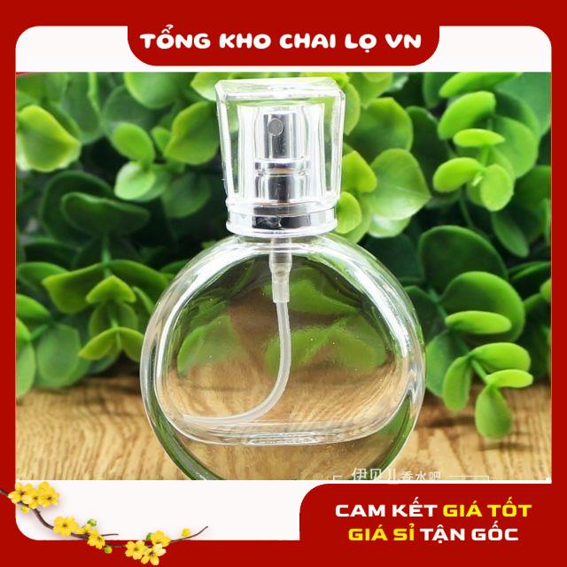 Lọ Chiết Nước Hoa ❤ SIÊU RẺ ❤ Lọ chiết nước hoa hình chữ O 30ml , lọ đựng tinh dầu , phụ kiện du lịch