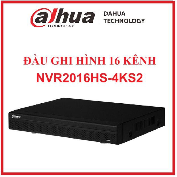 Đầu ghi hình camera IP 16 kênh DAHUA NVR2016HS-4KS2 -HÀNG CHÍNH HÃNG DSS