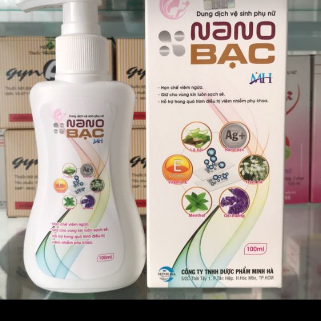 Dung dịch vệ sinh phụ nữ nano bạc