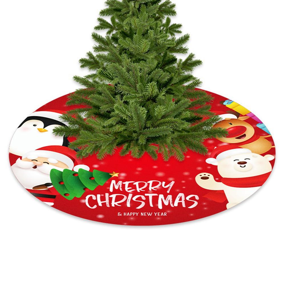 Vỏ Bọc Chân Cây Thông Noel / Người Tuyết / Tuần Lộc Bằng Vải Trang Trí Nhà Cửa