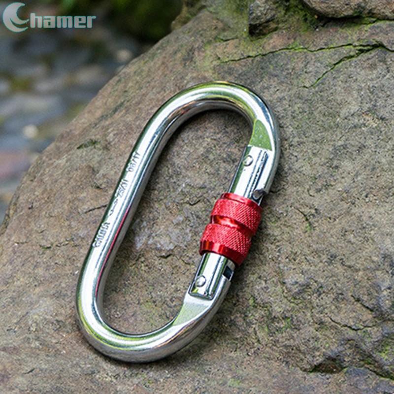Rope O-Master Lock Alloy Steel Carabiners Outdoor Sports Climbing Hook Hardware