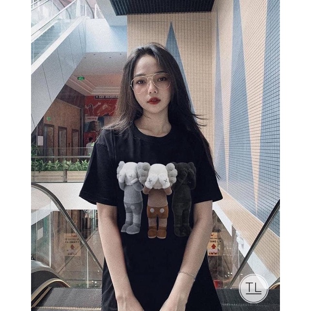 Áo phông cổ tròn hình gấu (nam/nữ) | BigBuy360 - bigbuy360.vn