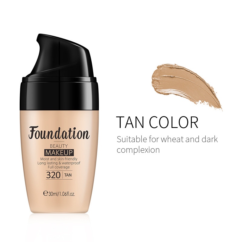 [Hàng mới về] Kem Nền Bb Dạng Lỏng Dưỡng Ẩm Tự Nhiên Không Dầu 30ml