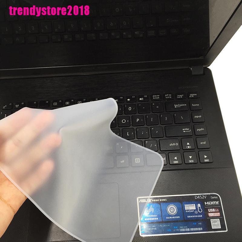 Miếng Silicone Trong Suốt Bảo Vệ Bàn Phím Laptop