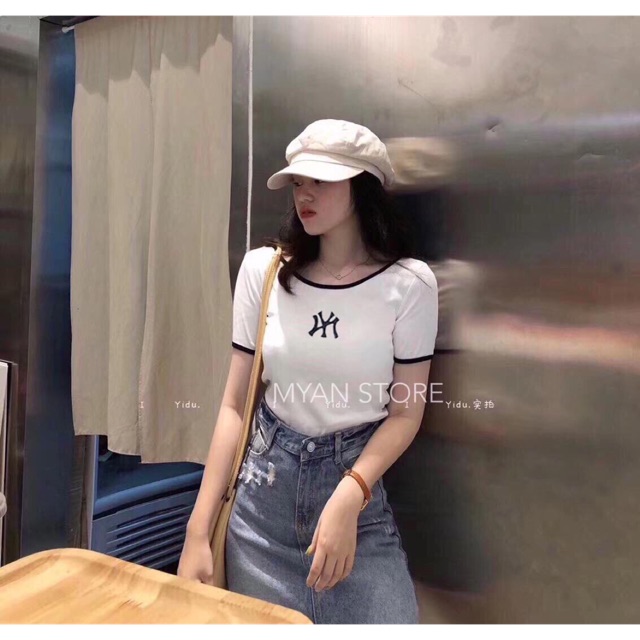 Áo kiểu dây đan sau cổ