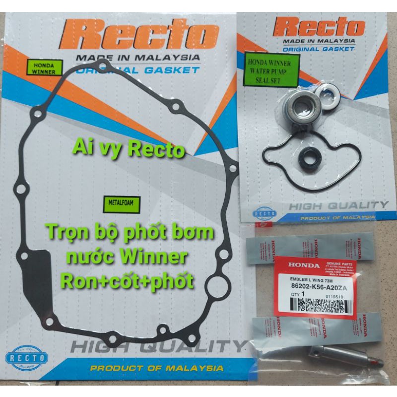 Full trọn bộ ron nồi + phốt + cốt xe Winner, Winner X Recto