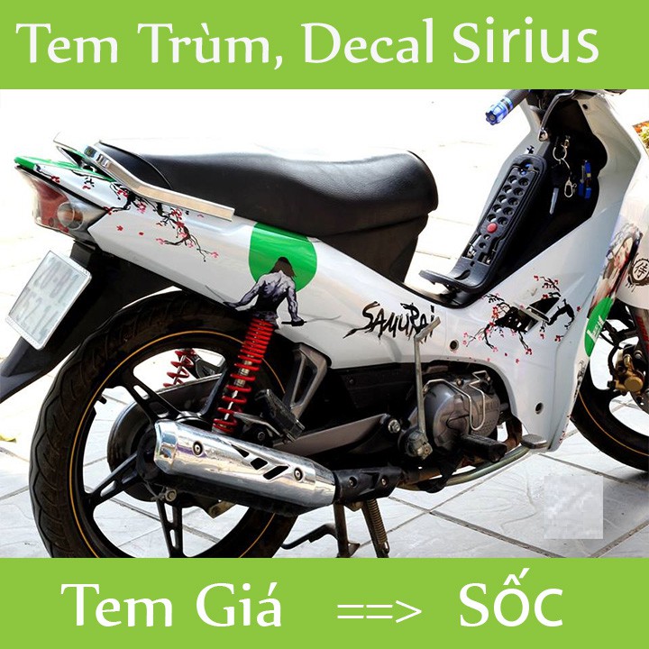 Tem Trùm Sirius Samurai Xanh Dịu Mắt