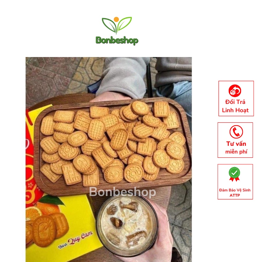 BÁNH QUY CAM HẢI CHÂU TUỔI THƠ 130g