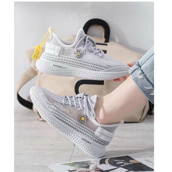 K02 FREESHIP GIÀY THỂ THAO HOA CÚC ĐẾ BÁNH MỲ SIÊU ÊM CHÂN MỚI FULLBOX