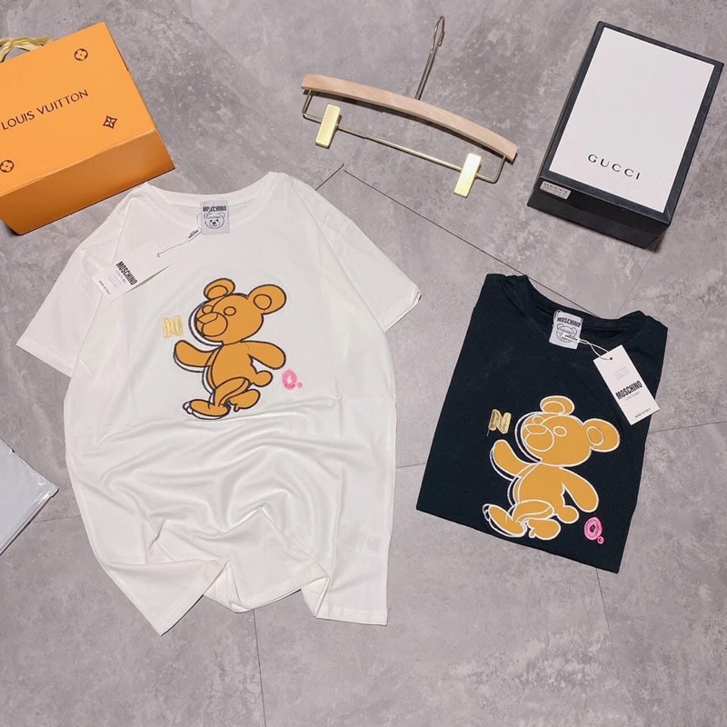 Áo Thun Đen Nam Nữ Tay Lỡ Chuẩn From Rộng Mẫu Siêu Đẹp