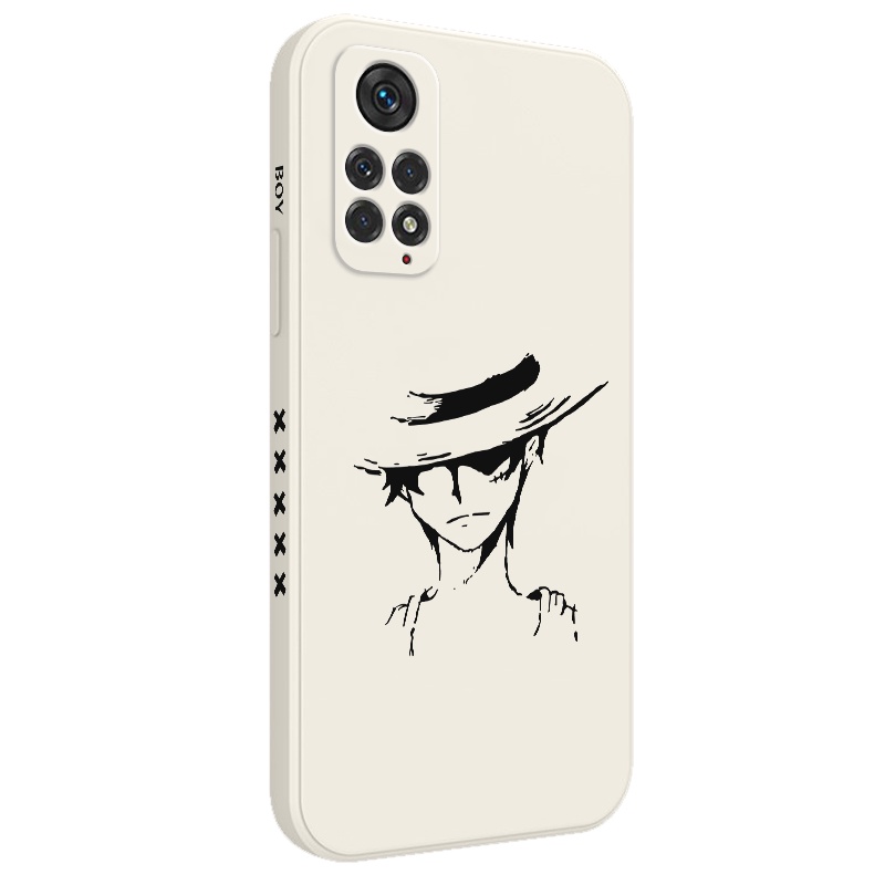 Ốp Điện Thoại Họa Tiết Mũ Rơm Sáng Tạo Cho Xiaomi Redmi Note 11 11S Pro Plus + 11T 4G 5G