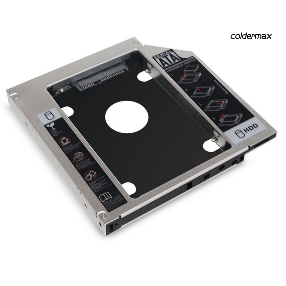 Khay Đựng Ổ Cứng Ssd Sata3 Bằng Hợp Kim Nhôm 9.5mm | BigBuy360 - bigbuy360.vn