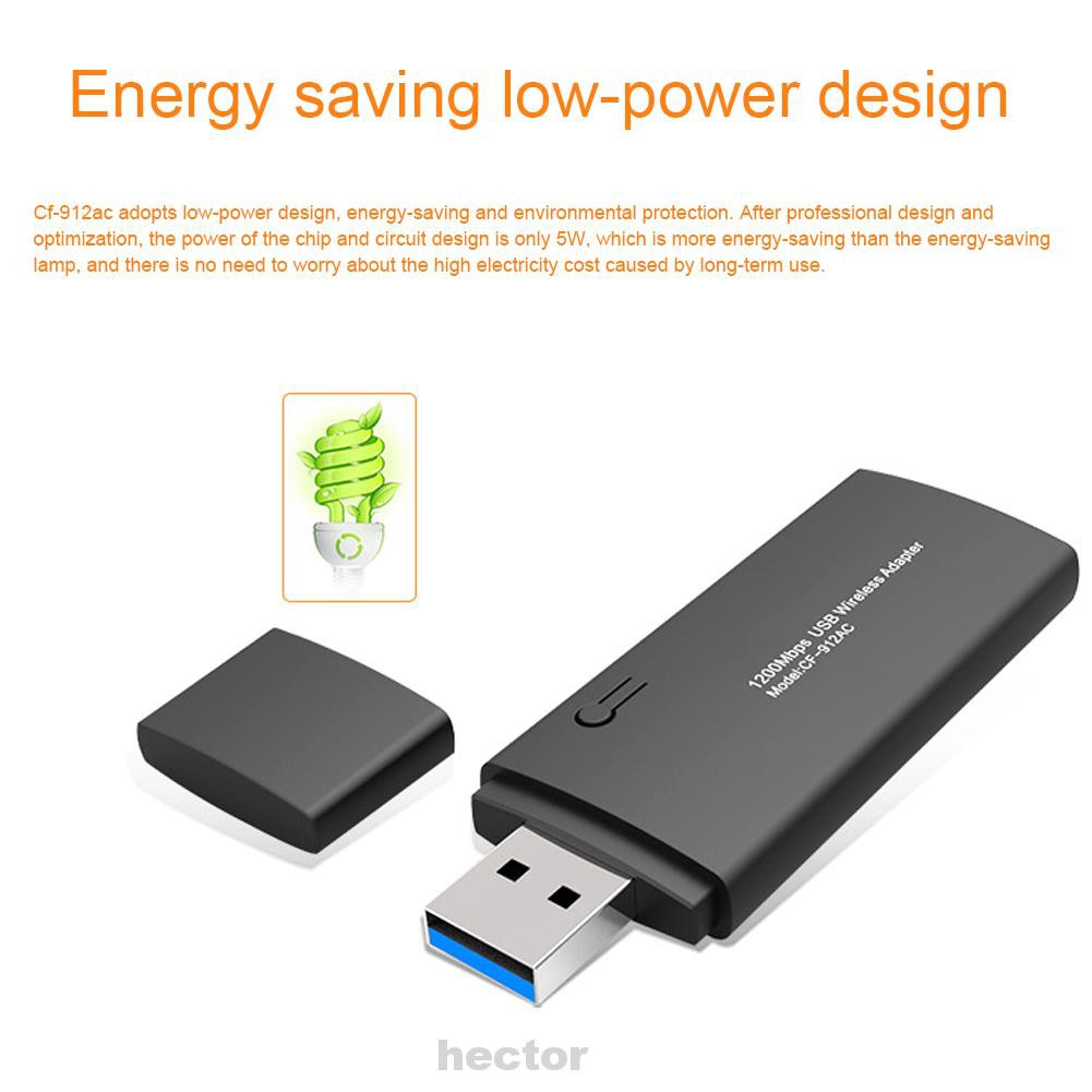 Thẻ Mạng Đa Năng 1200mbps Cổng Usb 3.0 | BigBuy360 - bigbuy360.vn