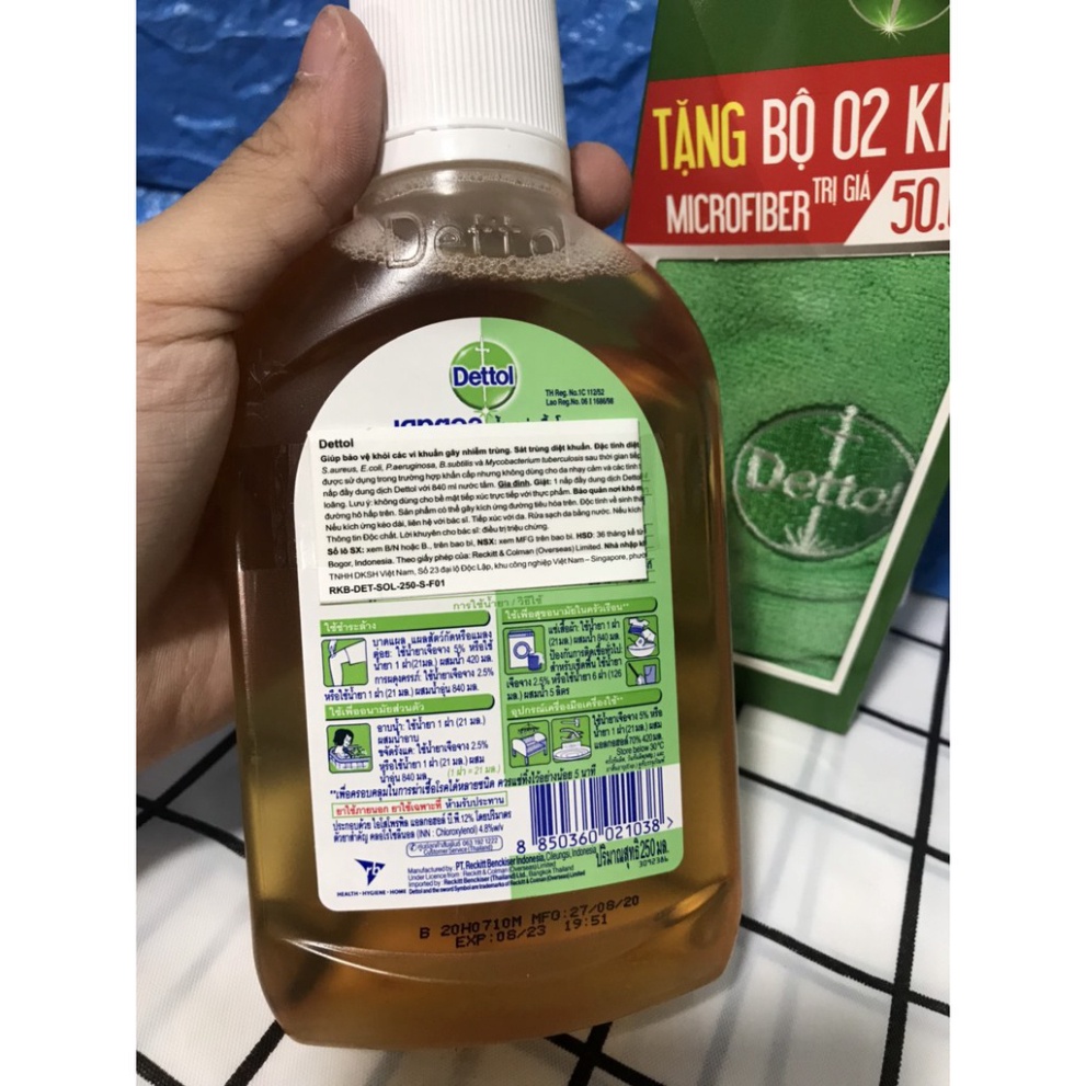 Dung dịch diệt khuẩn đa năng Dettol ( 250ML - 500ML)