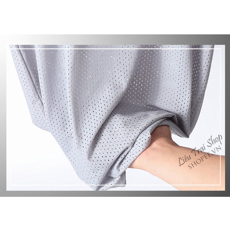 Áo thun lưới nam áo thun nam đục lỗ thoáng mát thời trang