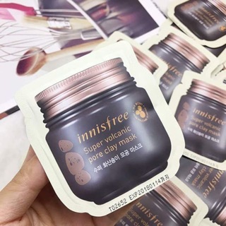 Sample mặt nạ đất sét Innisfree Super Volcanic Pore Clay Mask