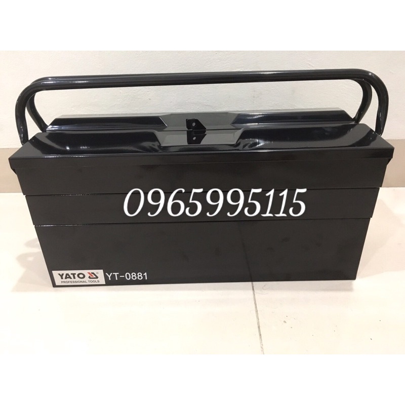 Hộp đựng đồ nghề bằng sắt sơn tĩnh điện 5 ngăn YATO YT-0881