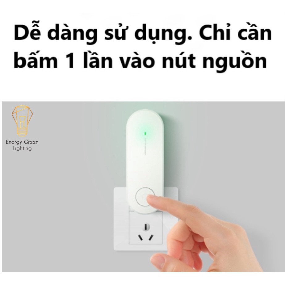 Máy Đuổi Ruồi, Muỗi Energy Green Lighting CT-621 - Đuổi Côn Trùng Bằng Sóng Siêu Âm Không Gây Hại Cho Con Người Và Vật N