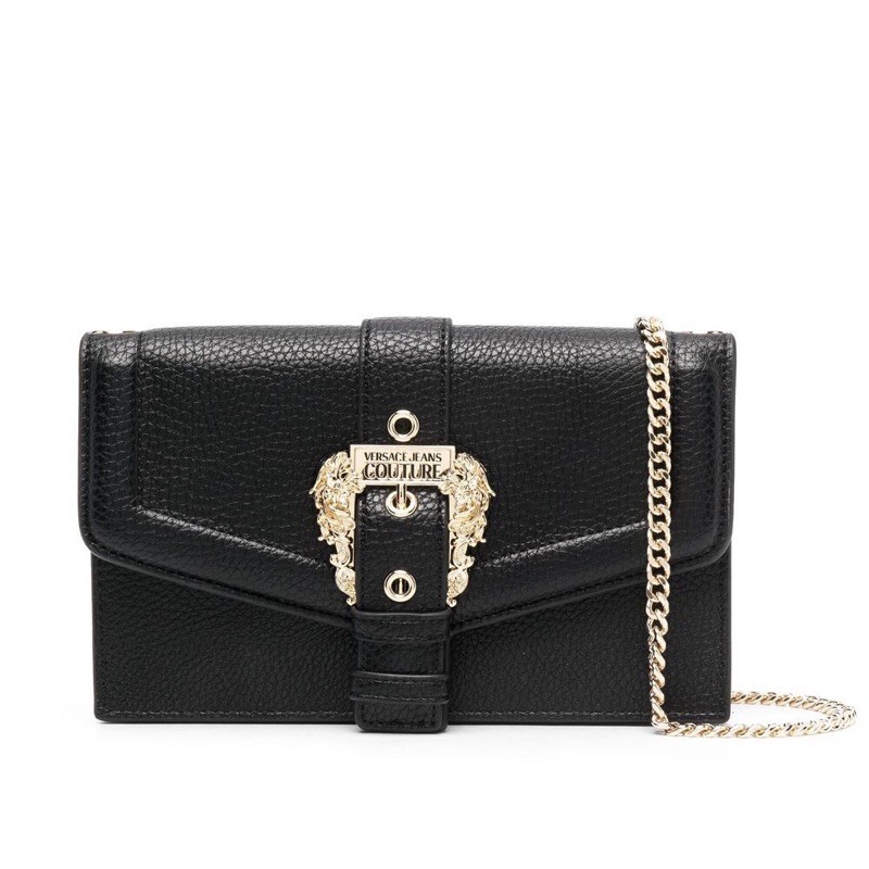 Túi Versace Jeans couture chain crossbody bag đen quá xuất sắc