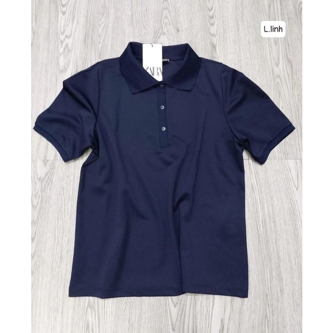 Áo polo tay bồng