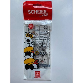 Bộ eke 4 sản phẩm Hồng Hà 3476