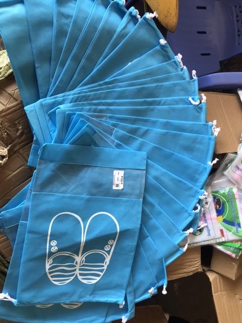 Túi vải đựng giày dép thể thao size đại