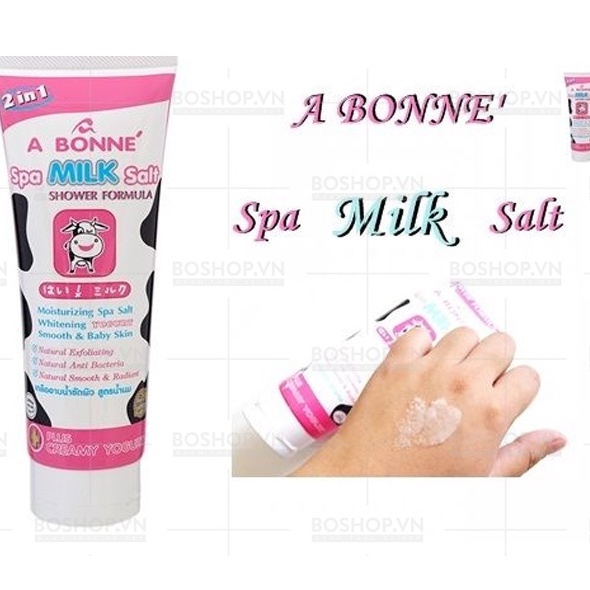 Muối Tắm Sữa Tẩy Tế Bào Chết A Bonné Spa 350gr (Tuýp)