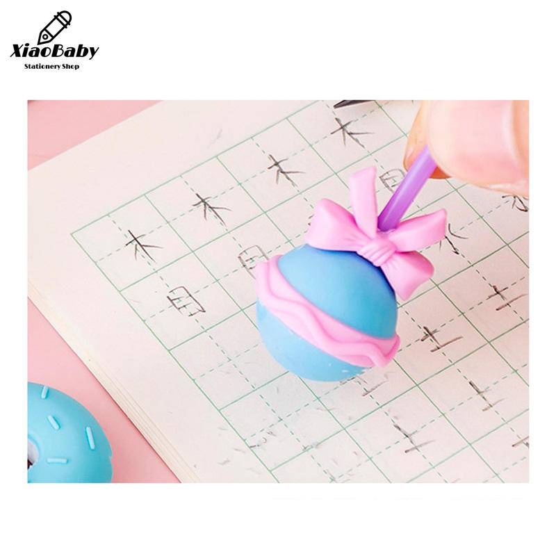 Set 4 Gôm Tẩy Hình Que Kem/Bánh Donut/Kẹo Mút Mini Dễ Thương Cho Bé