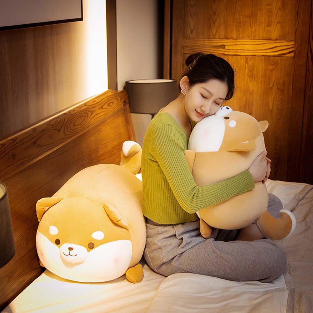 Đồ chơi nhồi bông Hình Chú Chó Shiba Mềm Mại Đáng Yêu