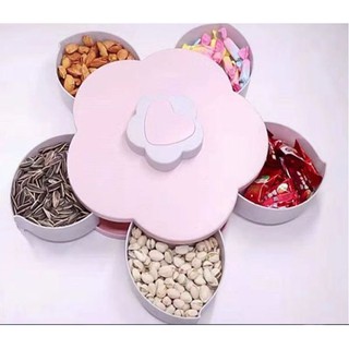 Khay mứt lúa mạch hình bông hoa