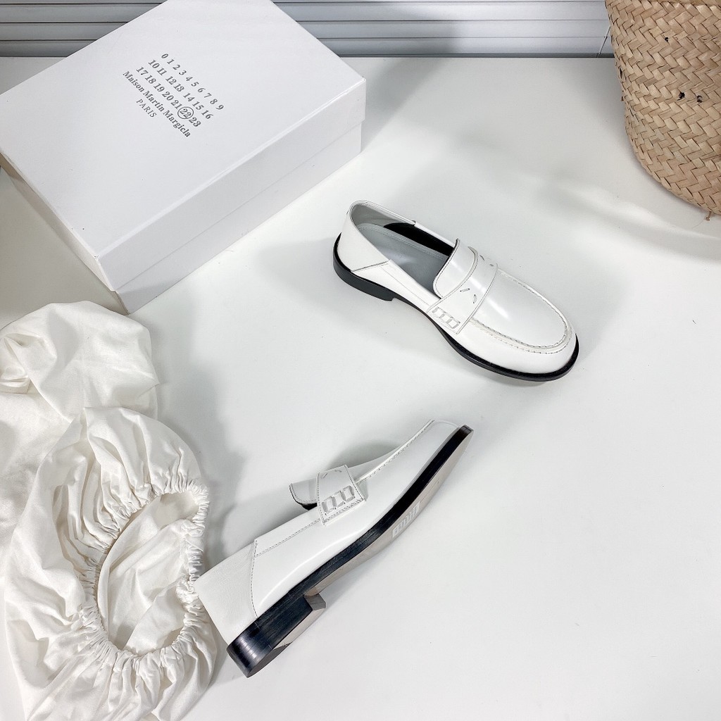 [Chính hãng+Fullbox] Giày oxford da thật cao cấp Maison Margiela thiết kế sang trọng và cá tính | BigBuy360 - bigbuy360.vn