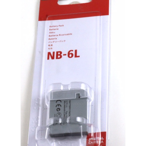 PIN MÁY ẢNH CANON NB-6L, DUNG LƯỢNG CAO