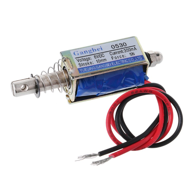 Van Điện Từ Công Suất Đẩy Nema Jf-0530B Dc 6v 12v Gangbi-0530B