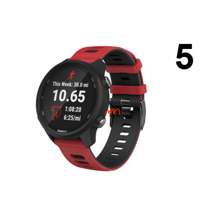 Dây Đeo 2 Màu Garmin Forerunner 245 Music