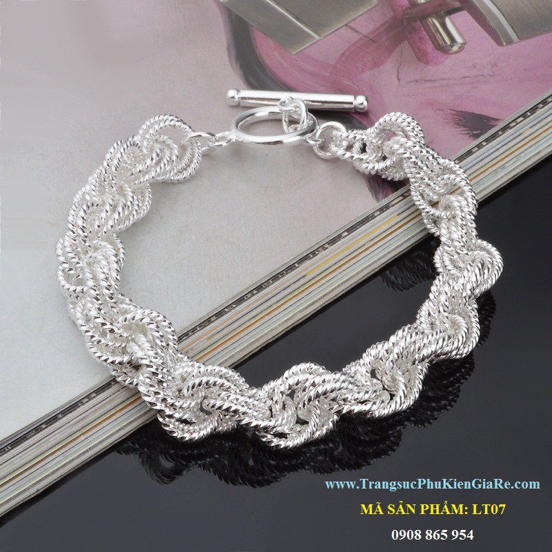 [Mã FAMAYFA giảm 10K đơn 50K] Lắc tay bạc 925, bán sale giá rẻ